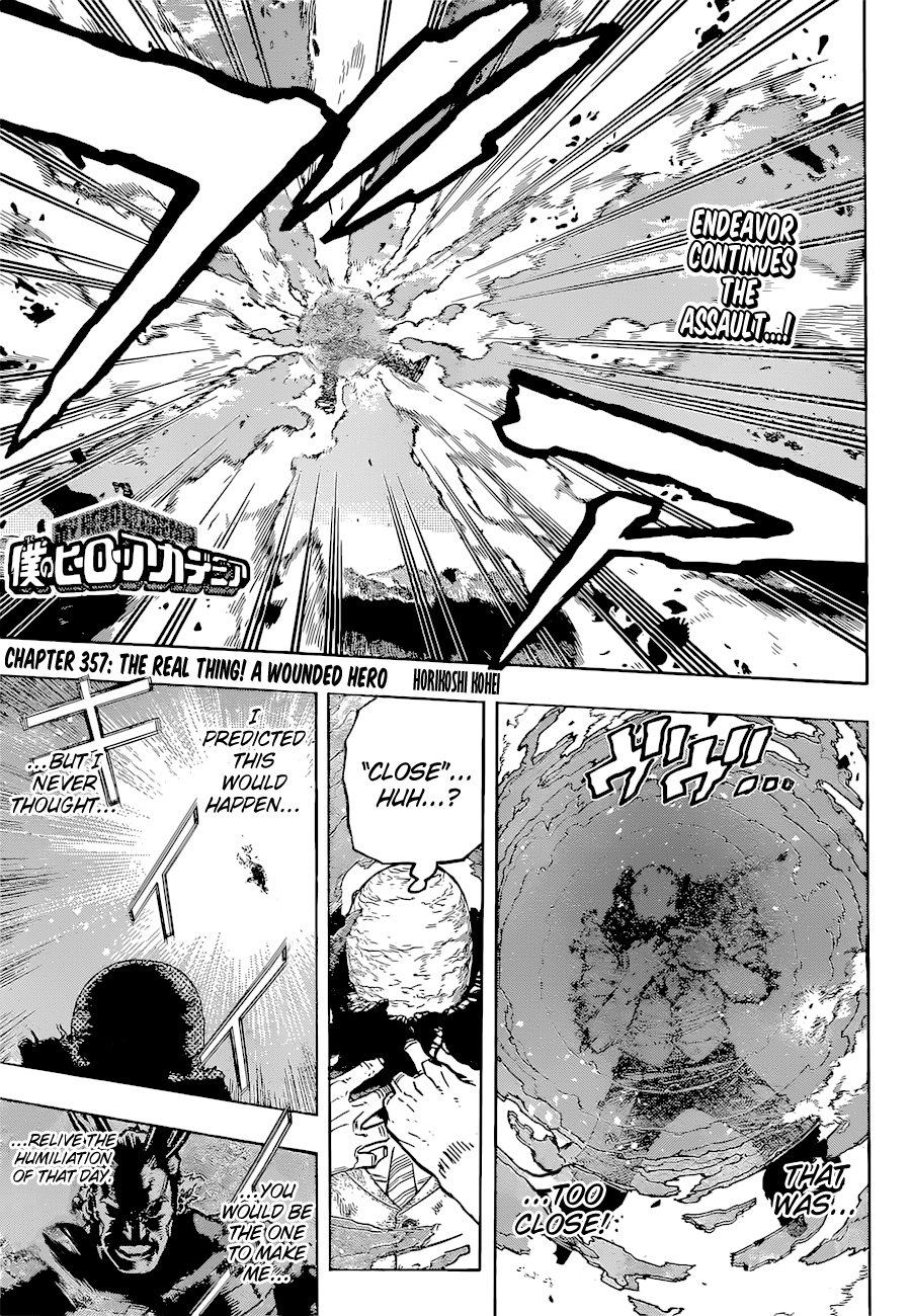 My Hero Academia Chapter 357 My Hero Academia Manga Online