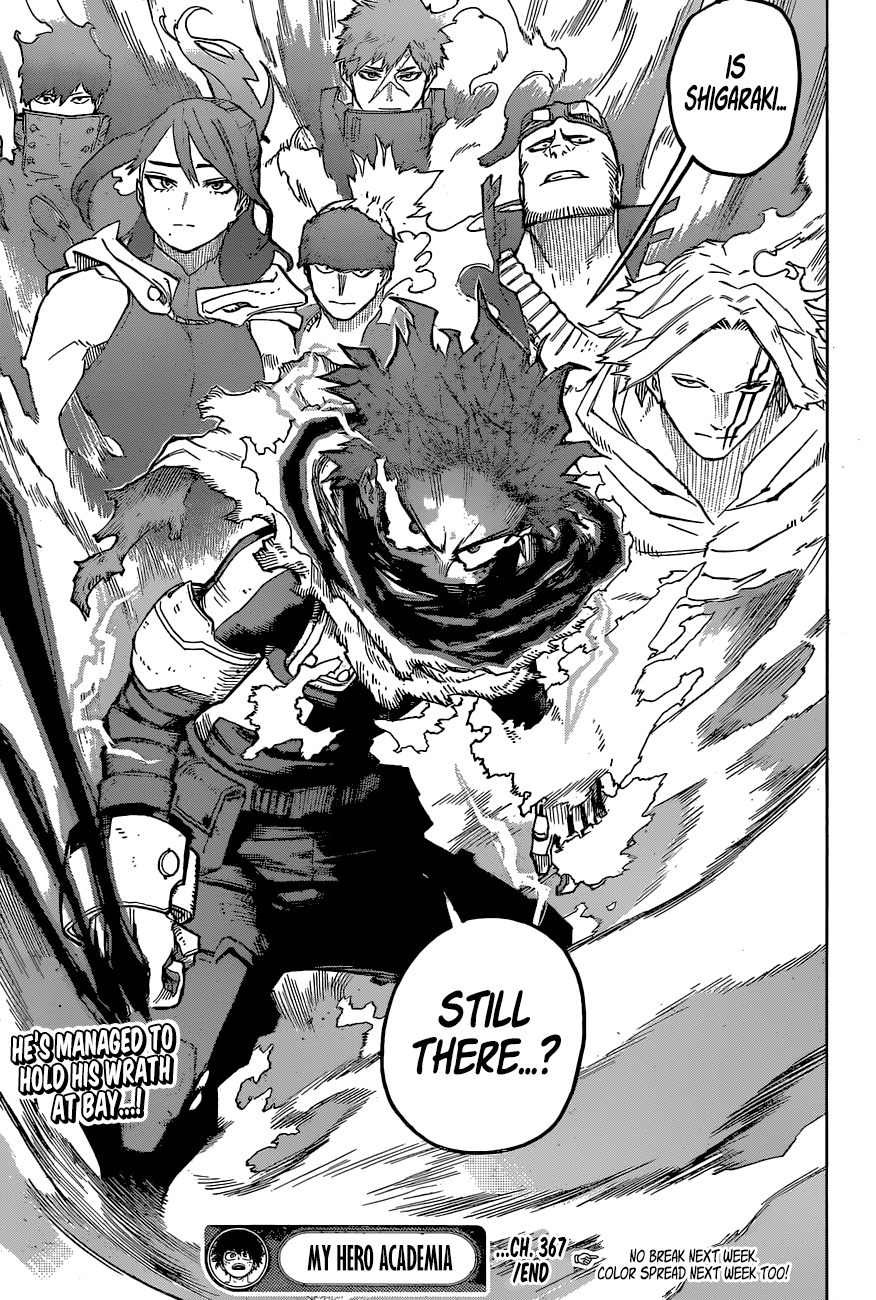 My Hero Academia Manga Chapter 367 Full Plot Summary, Leaks, And