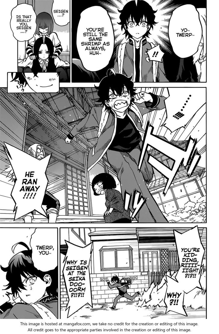 Twin Star Exorcists chapter 7 page 12