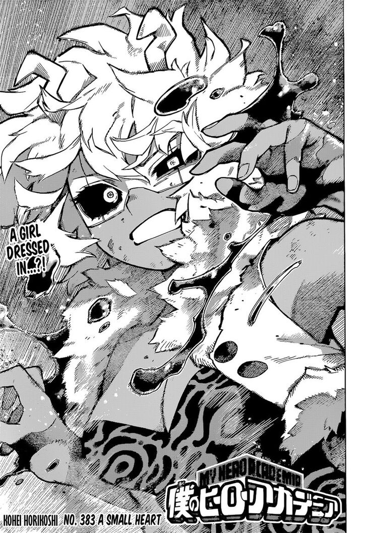 My Hero Academia, Chapter 383 - My Hero Academia Manga Online