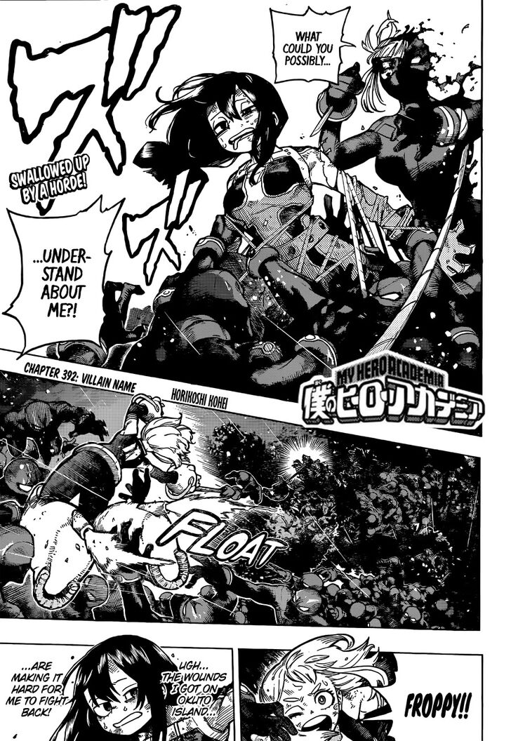 My Hero Academia, Chapter 392 - My Hero Academia Manga Online