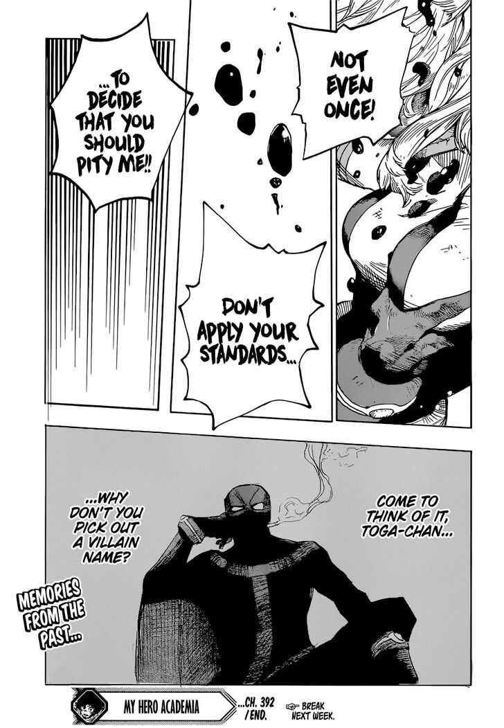 My Hero Academia, Chapter 392 - My Hero Academia Manga Online