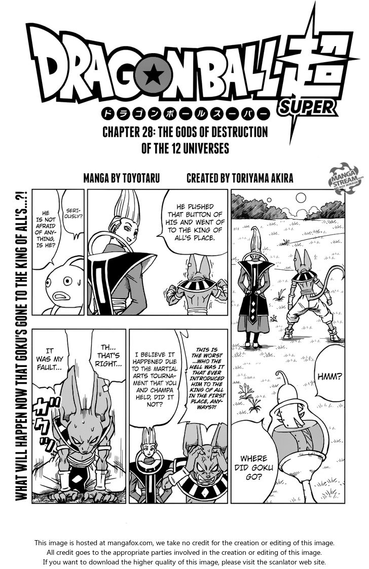 Dragon Ball Super, Chapter 28