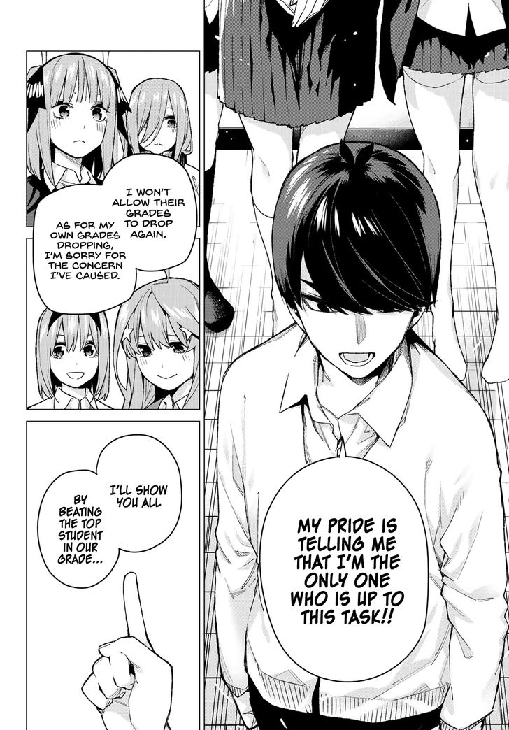 The Quintessential Quintuplets, Chapter 73 The Quintessential