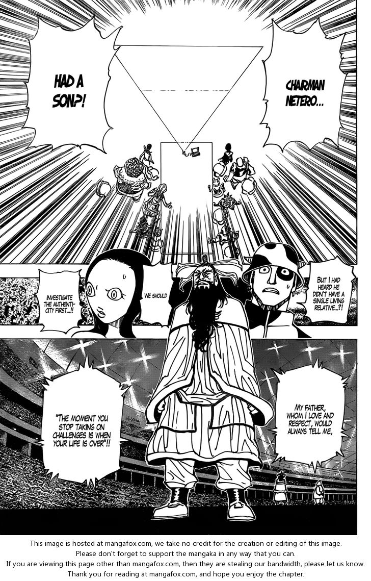 Hunter X Hunter, Chapter 340 - Hunter X Hunter Manga Online