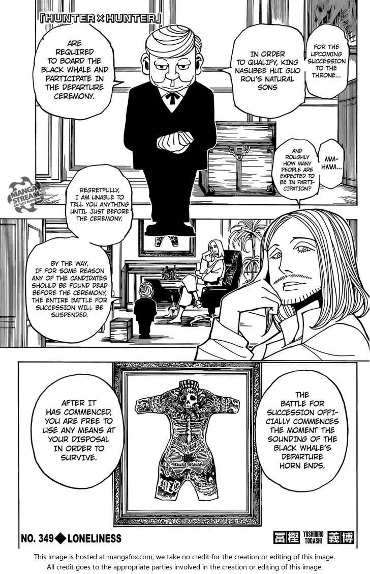 Hunter X Hunter Chapter 349 Hunter X Hunter Manga Online