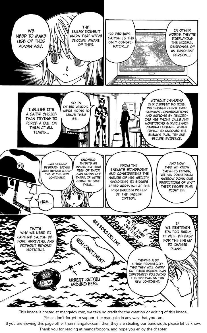 Hunter X Hunter Chapter 349 Hunter X Hunter Manga Online