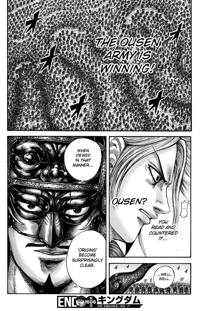 Kingdom Chapter 606 Kingdom Manga Online