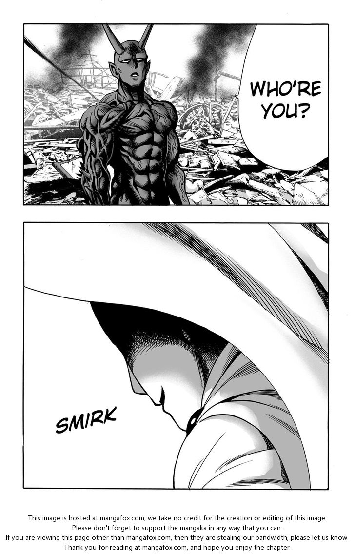 One-Punch Man, Chapter 1