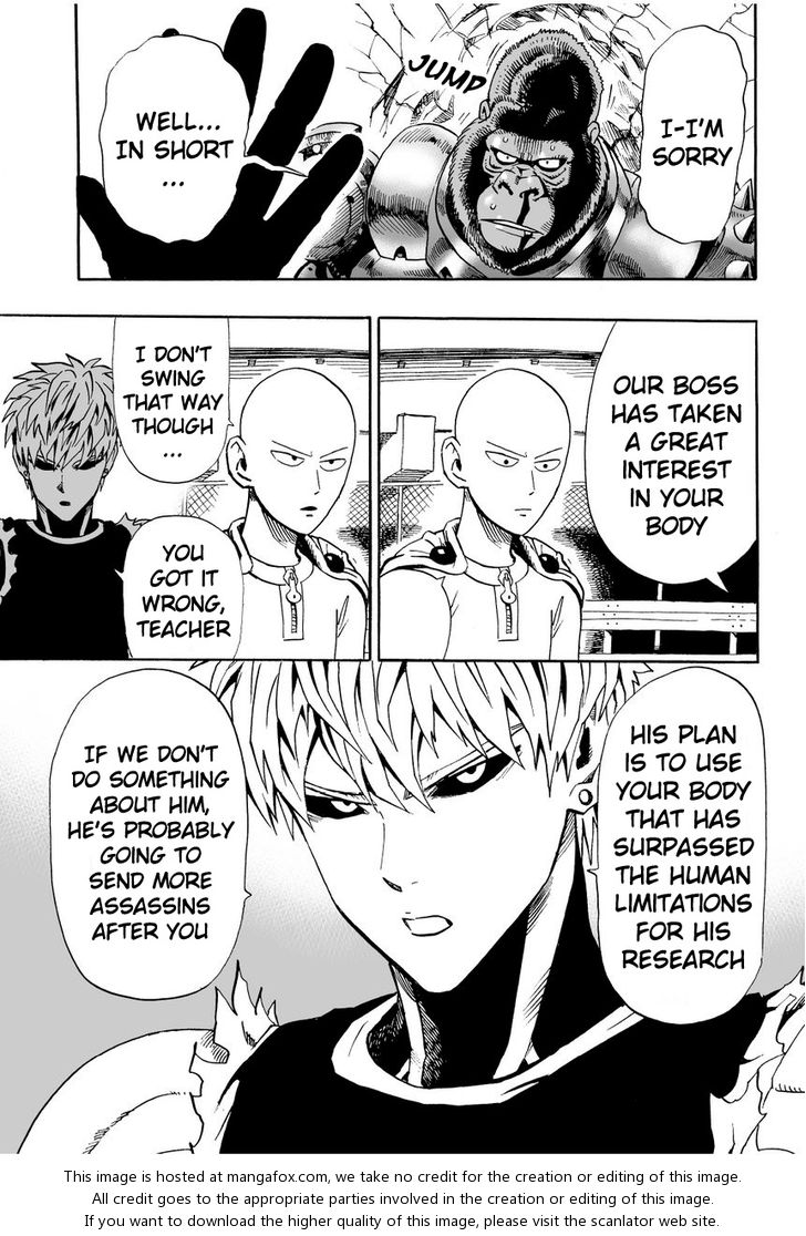 One-Punch Man, Chapter 9