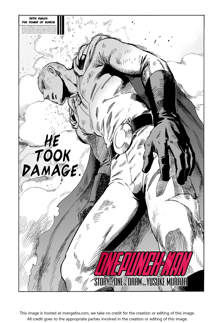 One-Punch Man, Chapter 35.1