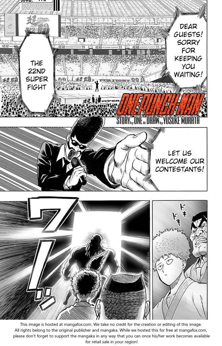 One-Punch Man, Chapter 58.1