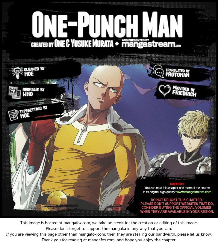 One-Punch Man, Chapter 68