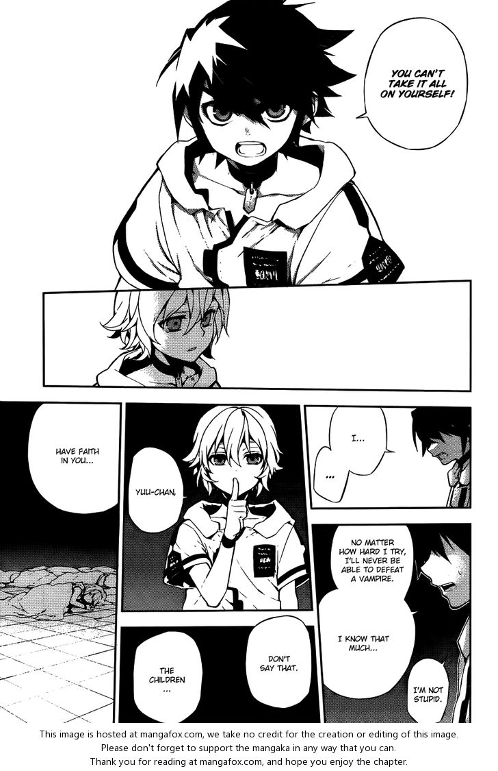 Seraph of the End Manga, Chapter 1