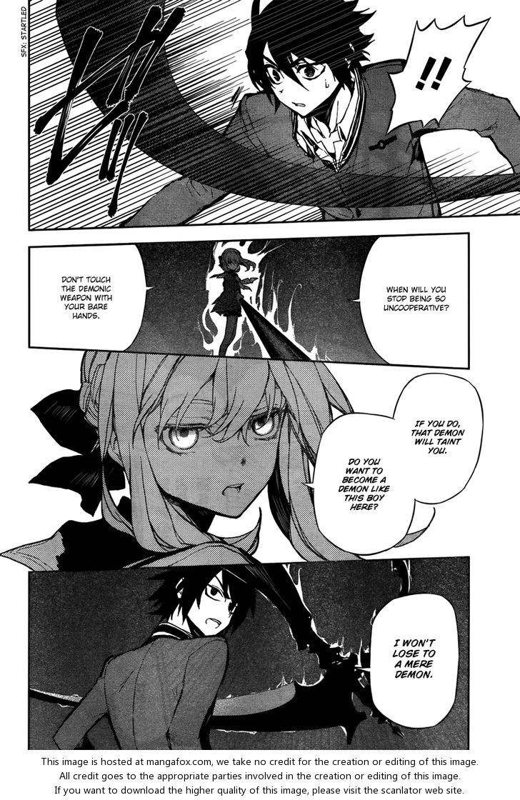 Seraph of the End Manga, Chapter 3