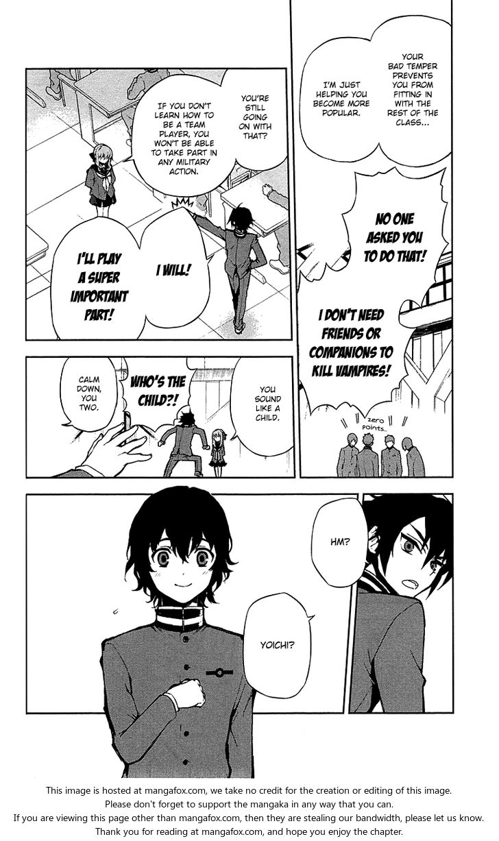Seraph of the End Manga, Chapter 6