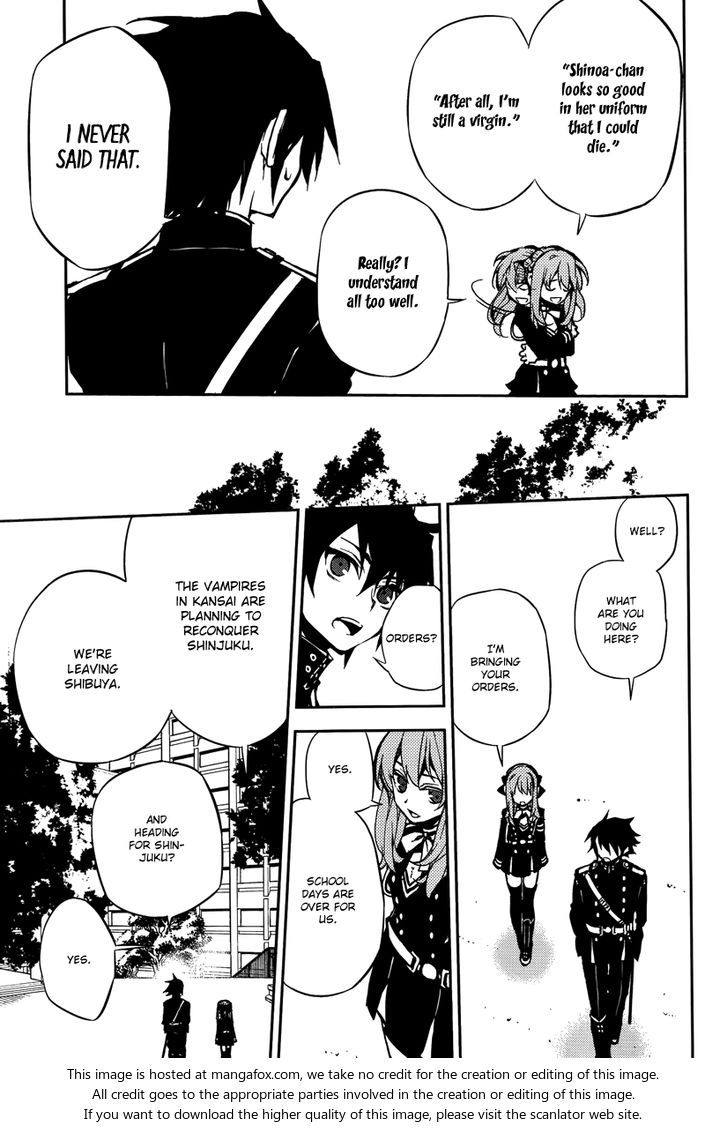 Seraph of the End Manga, Chapter 8