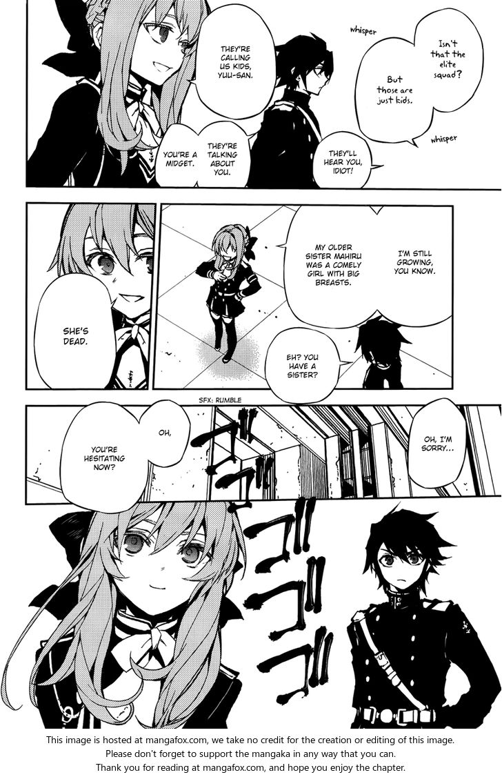Seraph of the End Manga, Chapter 8