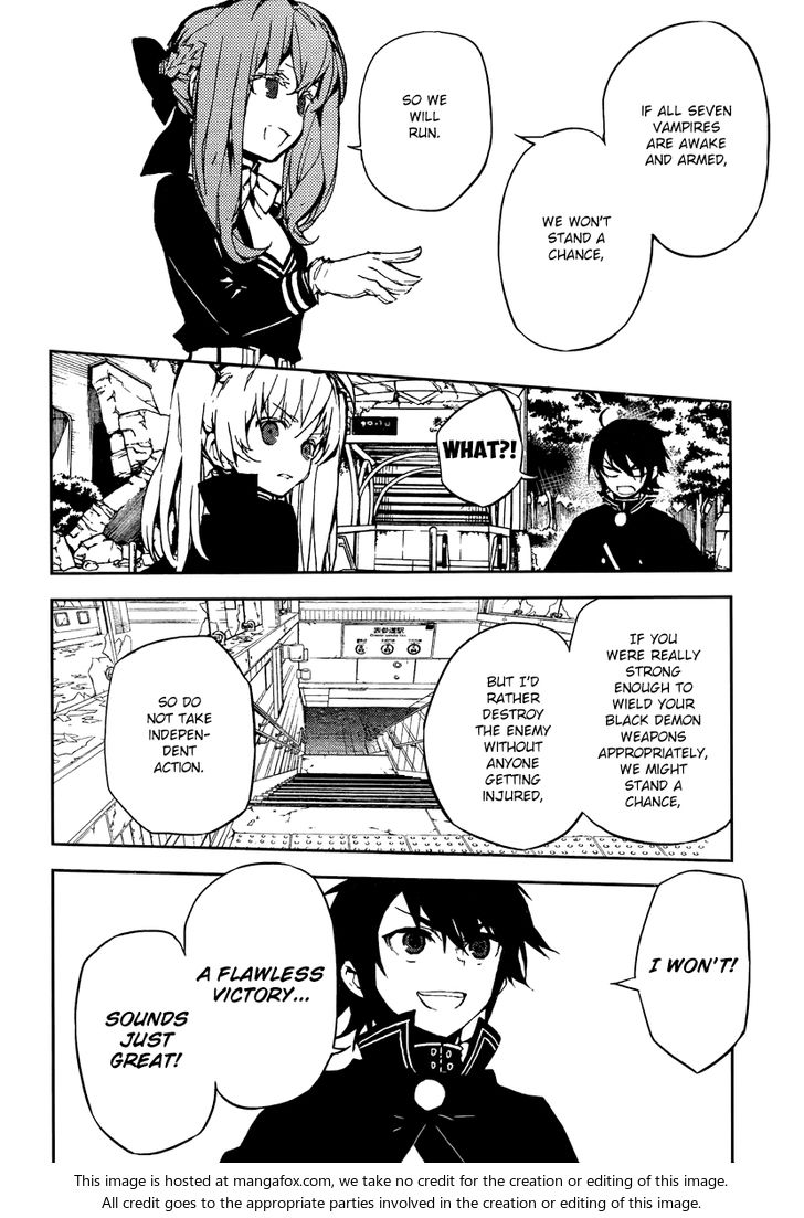 Seraph of the End Manga, Chapter 9