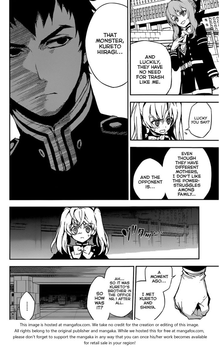 Seraph of the End Manga, Chapter 17