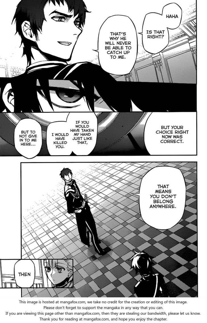 Seraph of the End Manga, Chapter 17