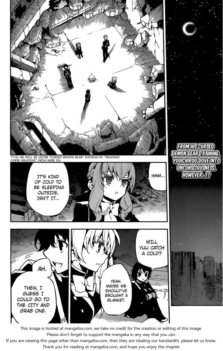 Seraph of the End Manga, Chapter 20