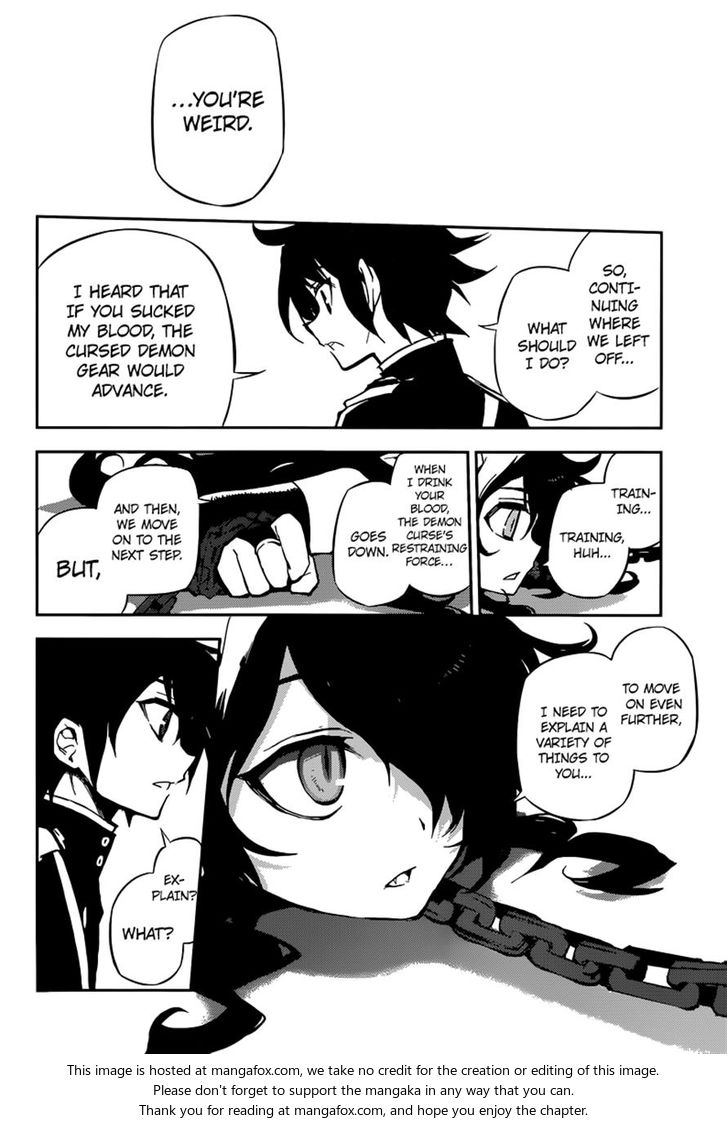 Seraph of the End Manga, Chapter 20