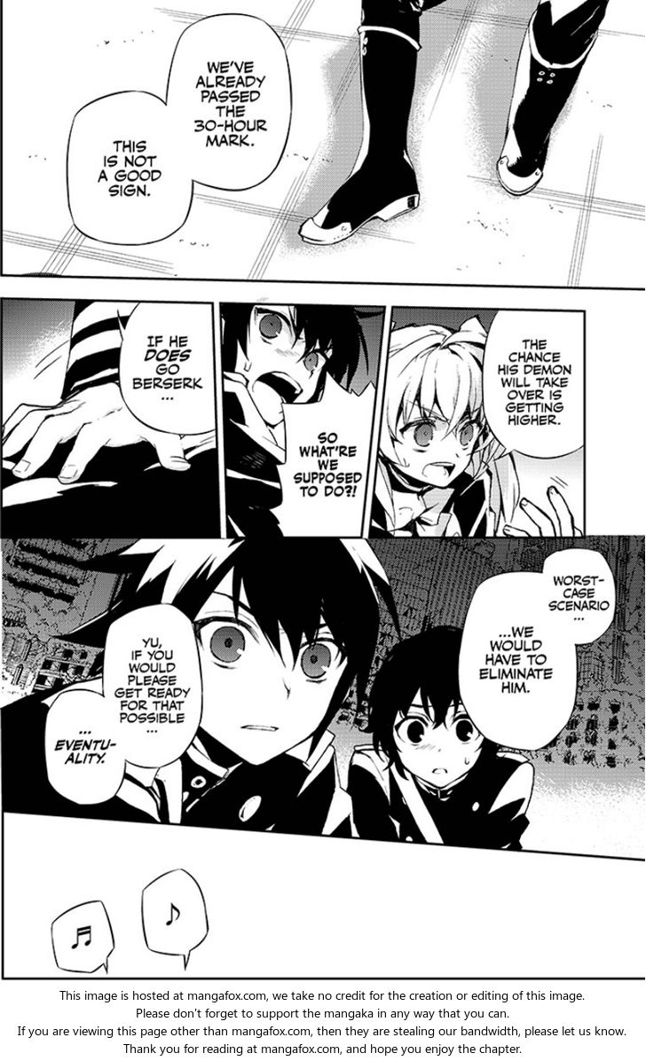 Seraph of the End Manga, Chapter 21