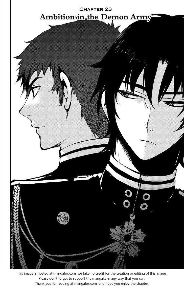 Seraph of the End Manga, Chapter 23
