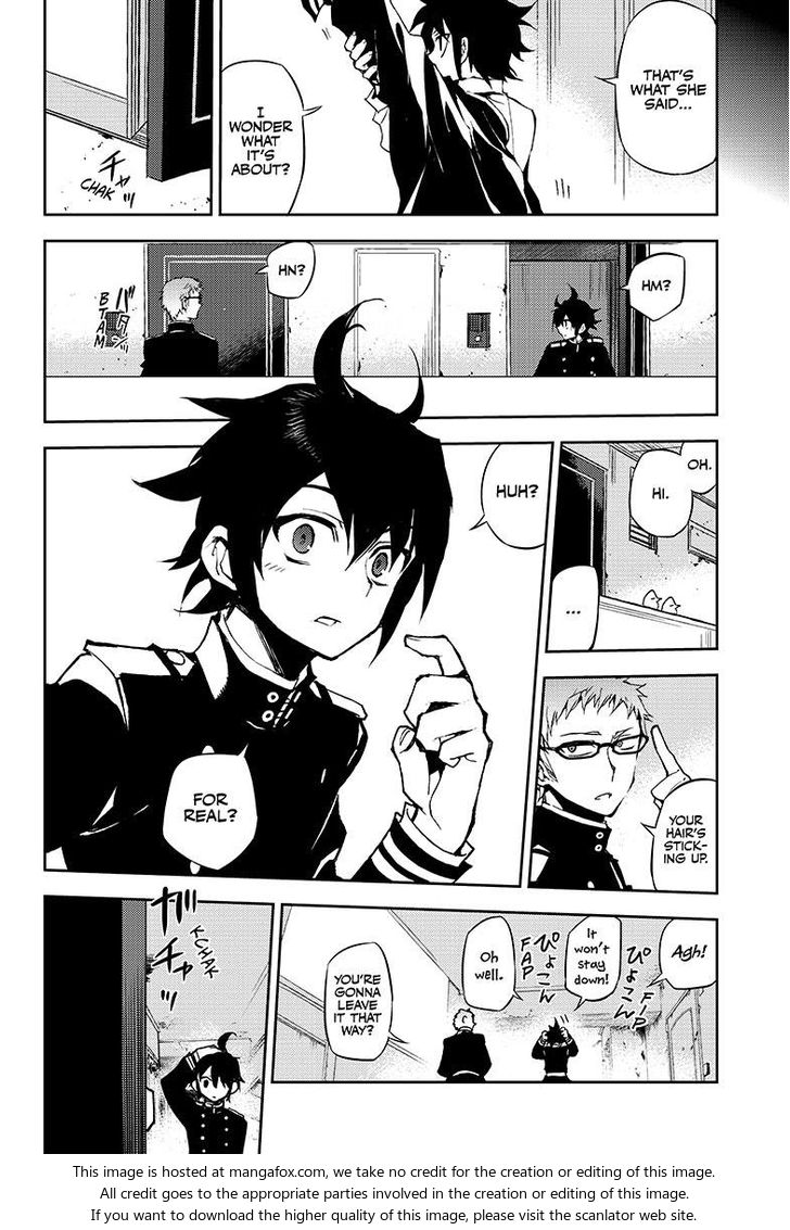 Seraph of the End Manga, Chapter 23
