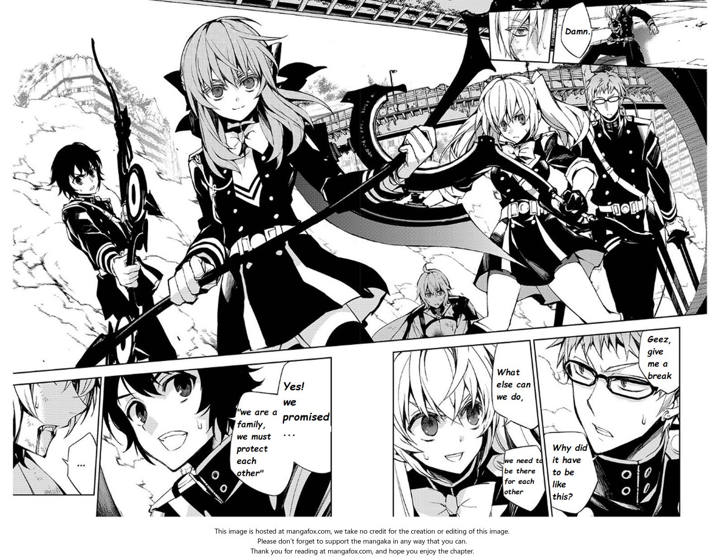 Seraph of the End Manga, Chapter 35.1