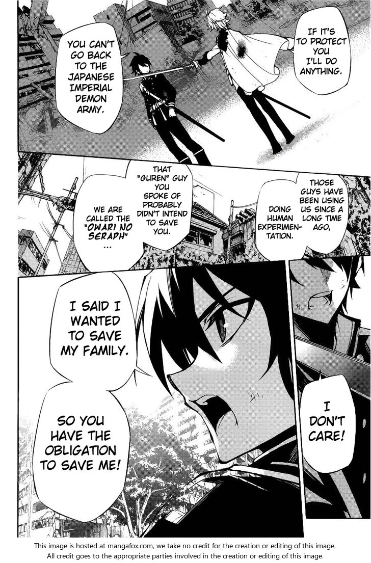 Seraph of the End Manga, Chapter 37