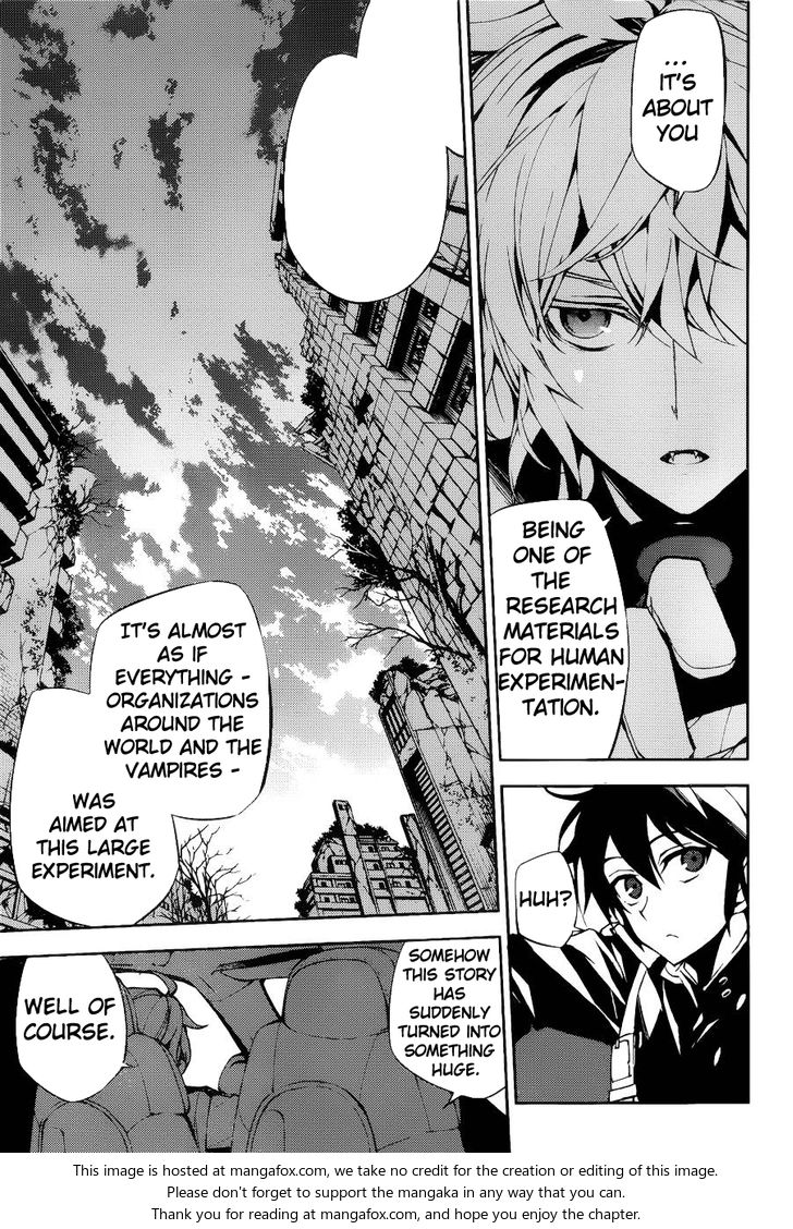 Seraph of the End Manga, Chapter 37