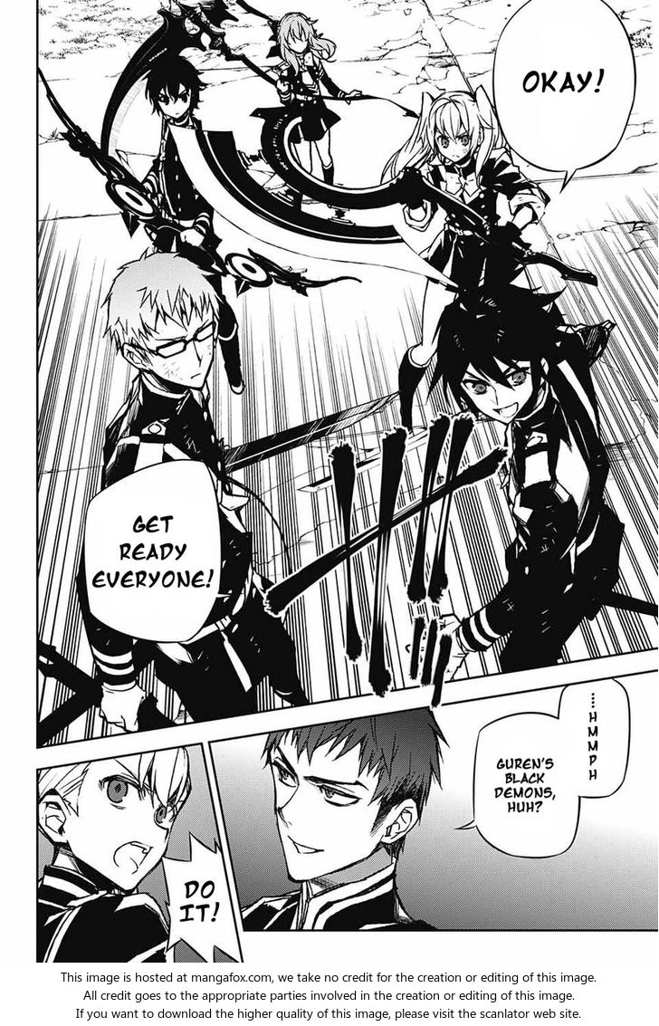 Seraph of the End Manga, Chapter 40