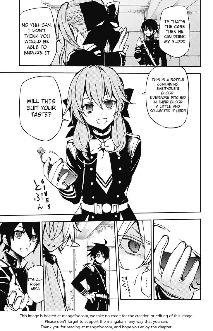 Seraph of the End Manga, Chapter 43