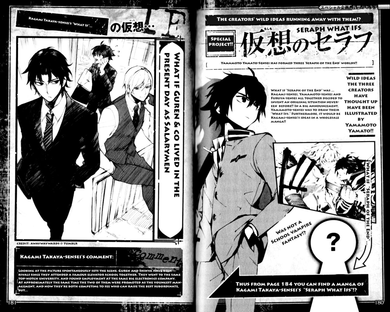 Seraph of the End Manga, Chapter 43.5