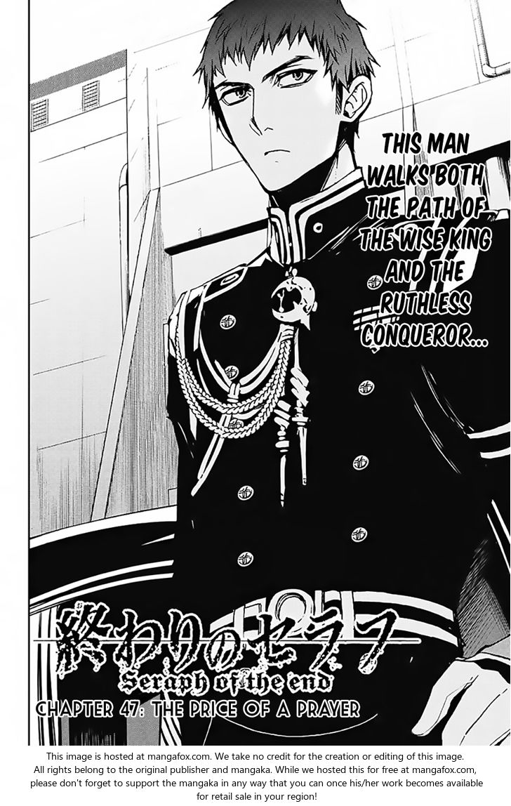 Seraph of the End Manga, Chapter 47