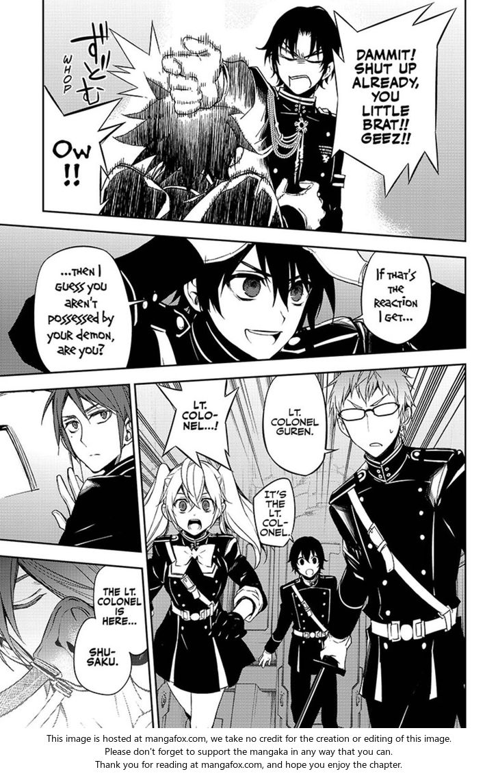 Seraph of the End Manga, Chapter 56
