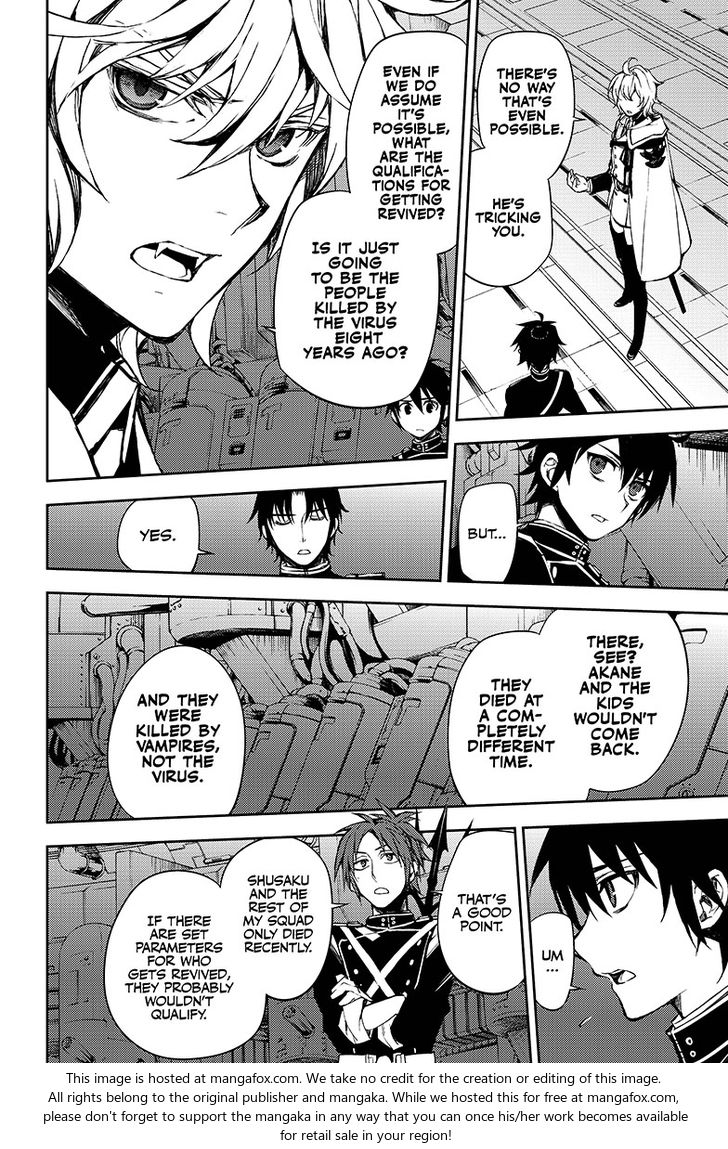 Seraph of the End Manga, Chapter 59