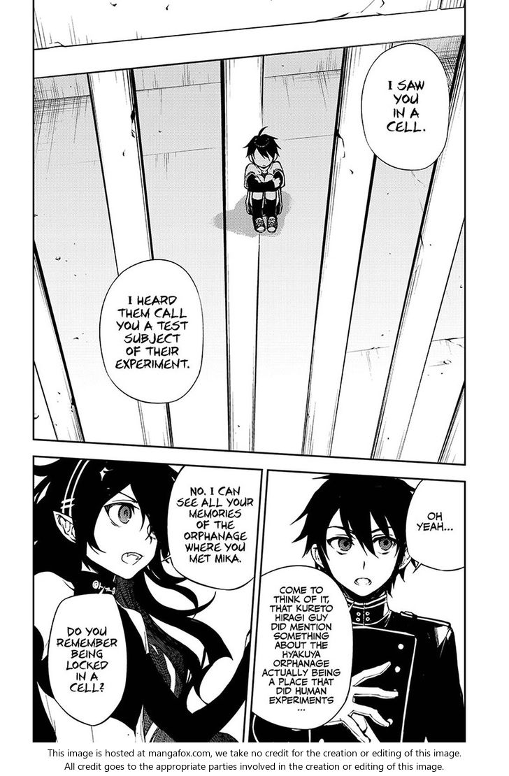 Seraph of the End Manga, Chapter 62