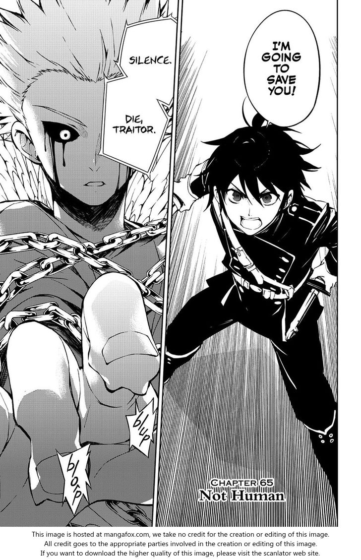 Seraph of the End Manga, Chapter 65