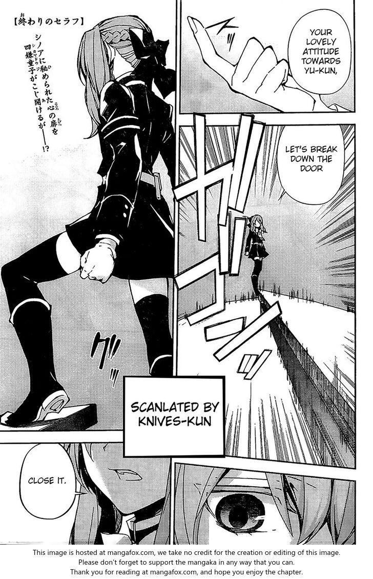 Seraph of the End Manga, Chapter 67