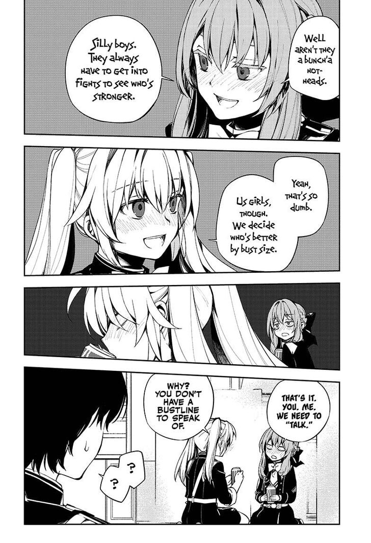 Seraph of the End Manga, Chapter 95