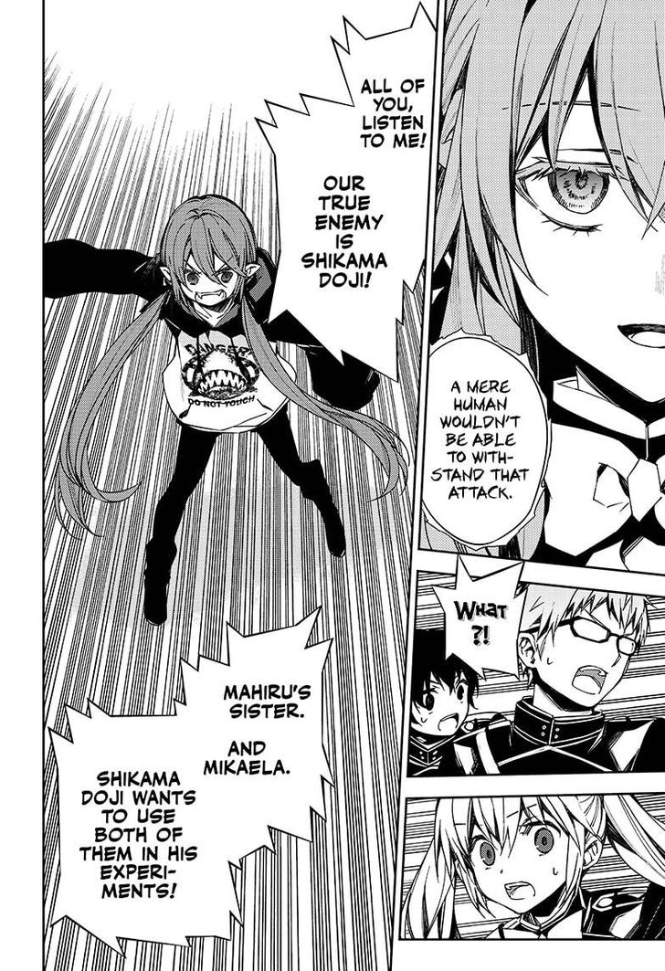 Seraph of the End Manga, Chapter 98