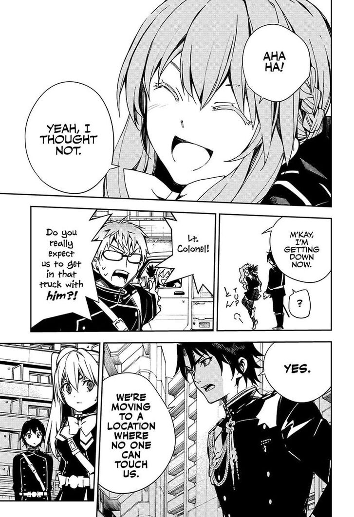 Seraph of the End Manga, Chapter 110
