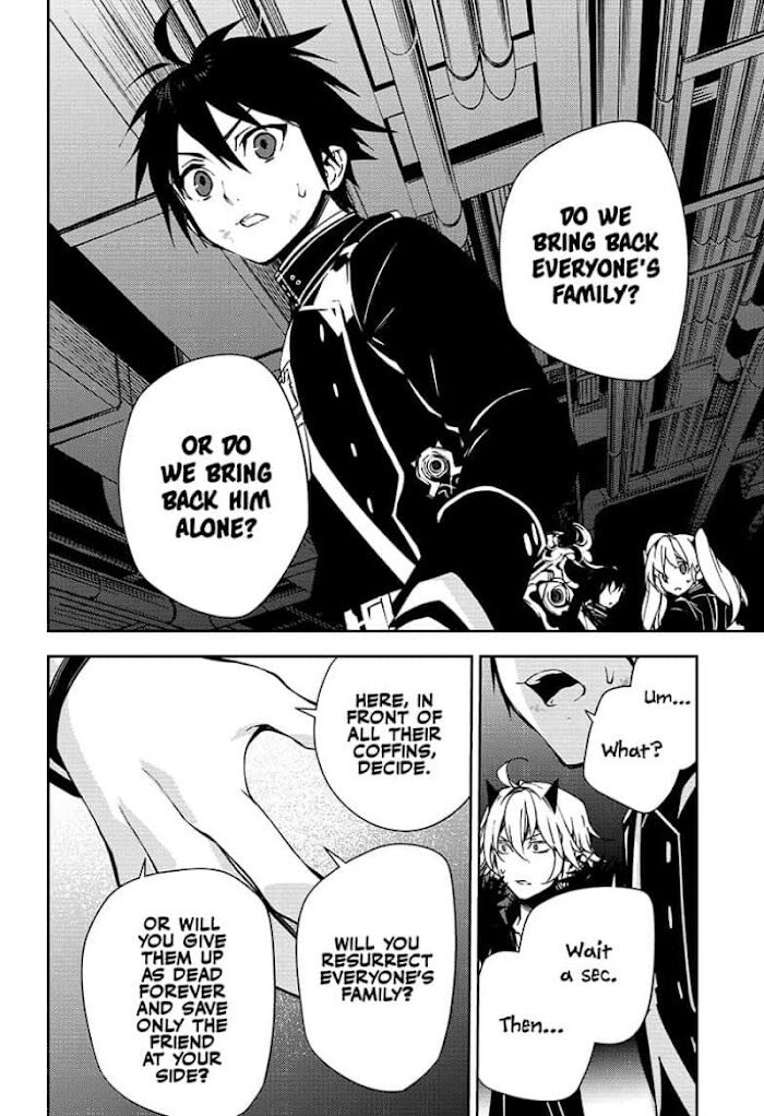 Seraph of the End Manga, Chapter 114