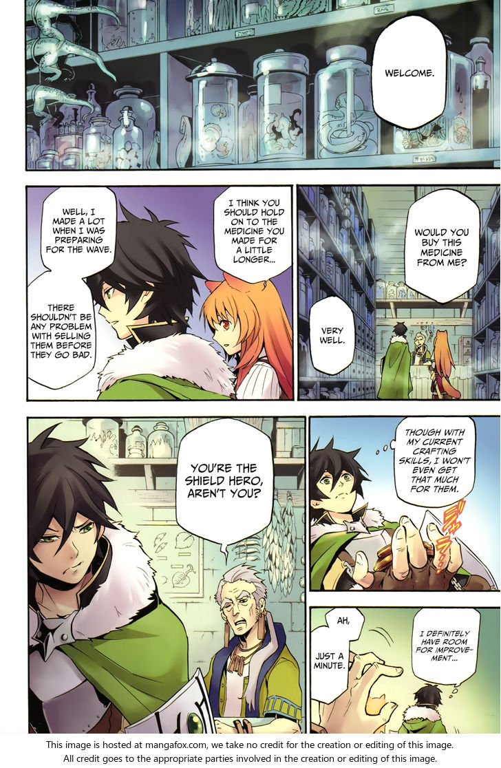 The Rising of the Shield Hero, Chapter 9