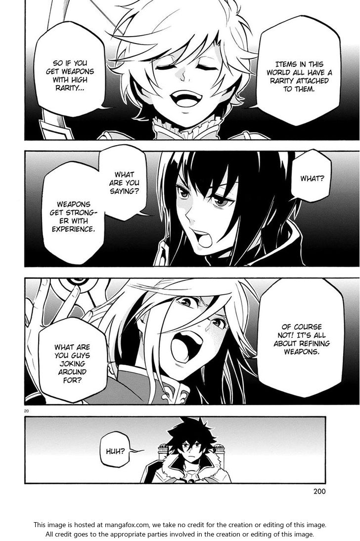 The Rising of the Shield Hero, Chapter 33