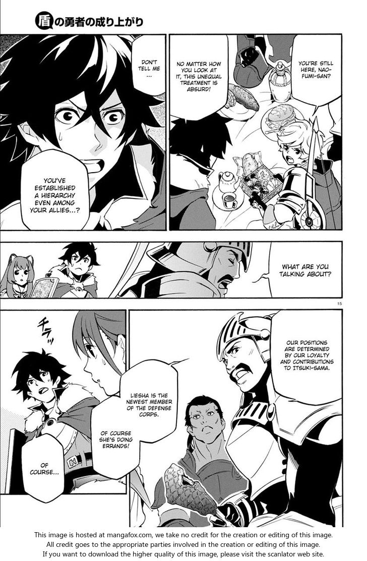 The Rising of the Shield Hero, Chapter 36