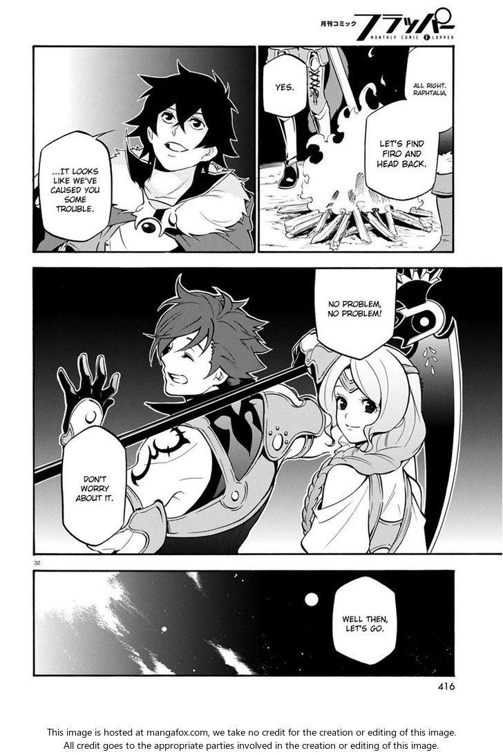 The Rising of the Shield Hero, Chapter 36